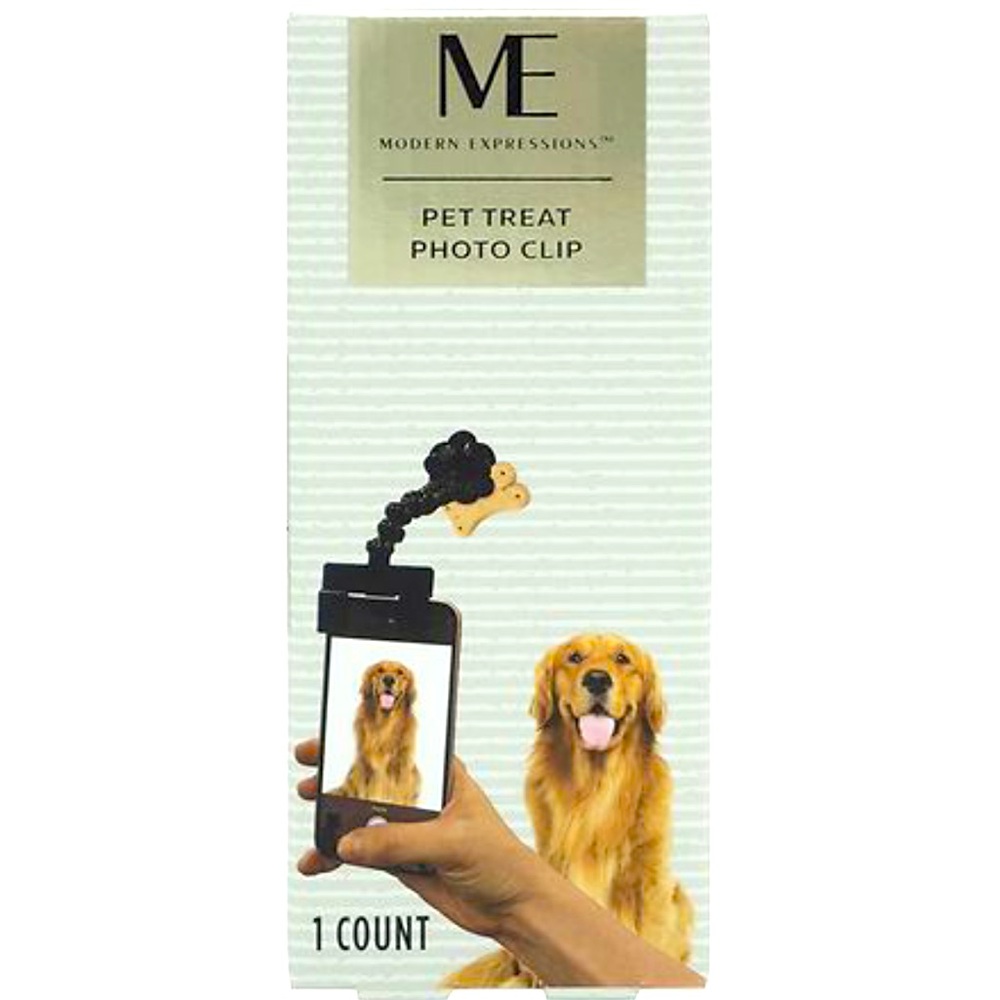 Pet Cat Dog Treat Photo and Selfie Phone Clip